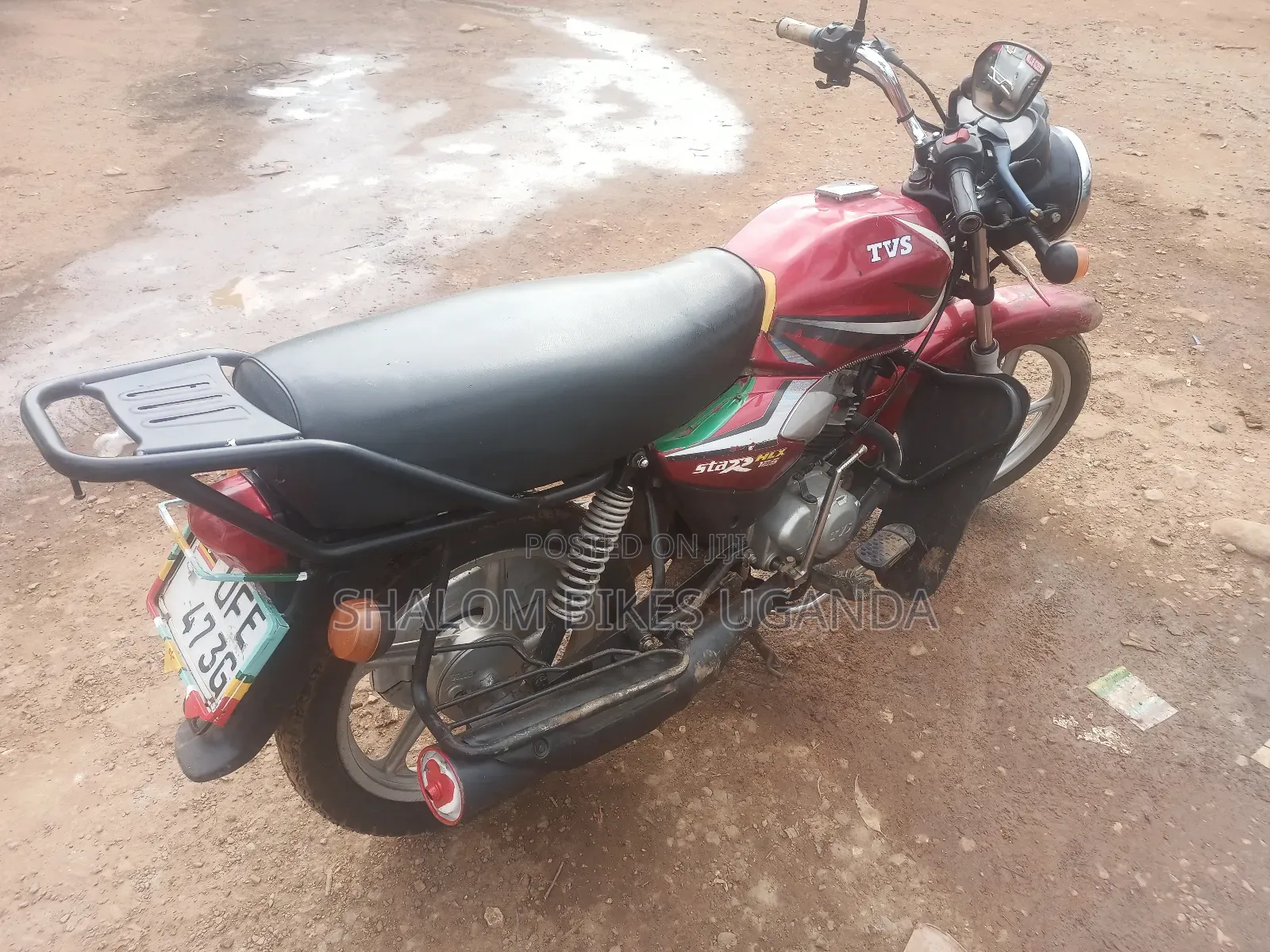 TVS HLX 125 2022 Red
