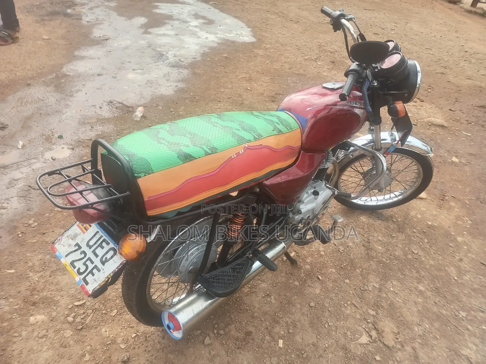 Bajaj Boxer 100 2019 Red