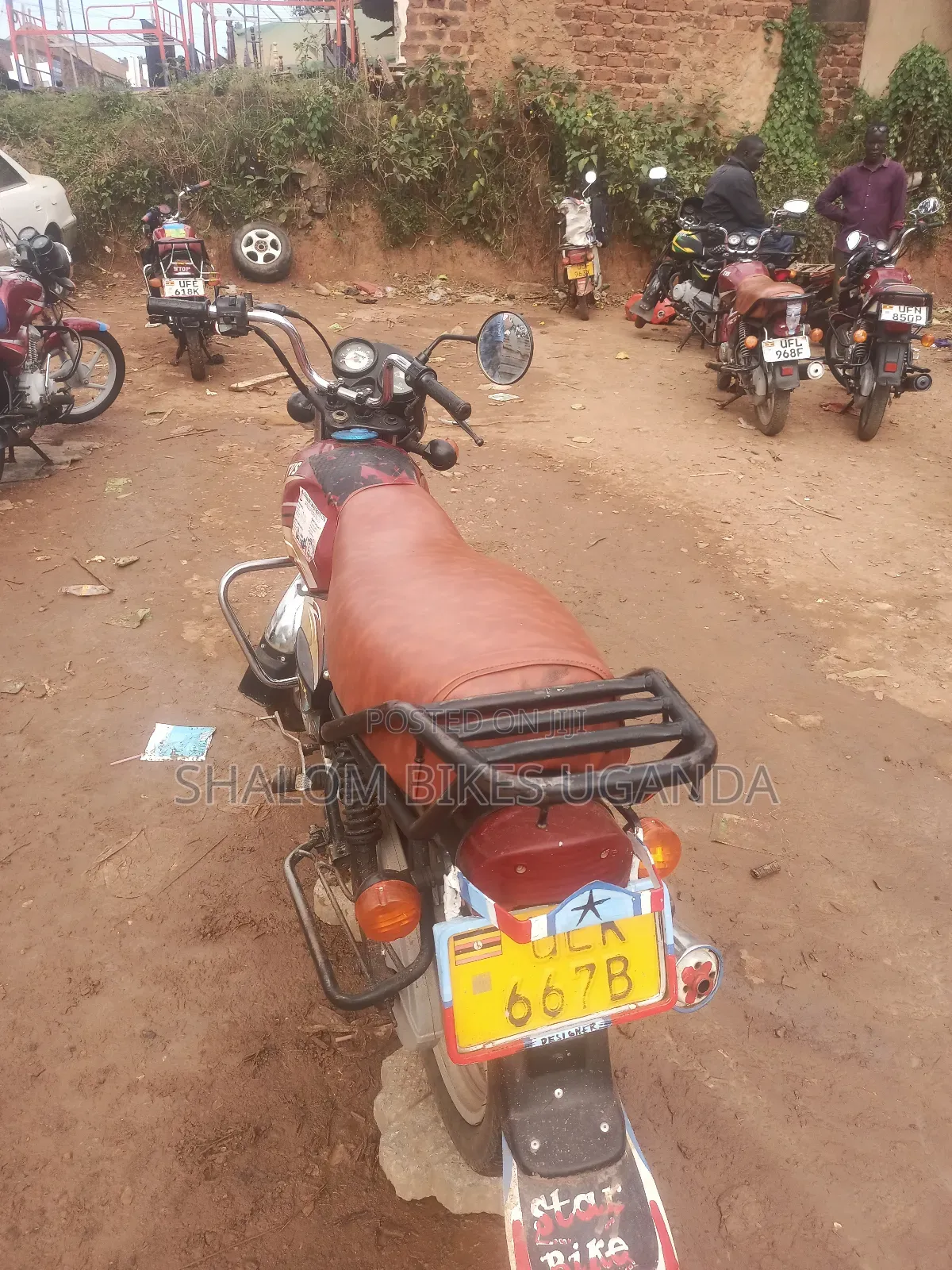 TVS XL 100 2017 Red