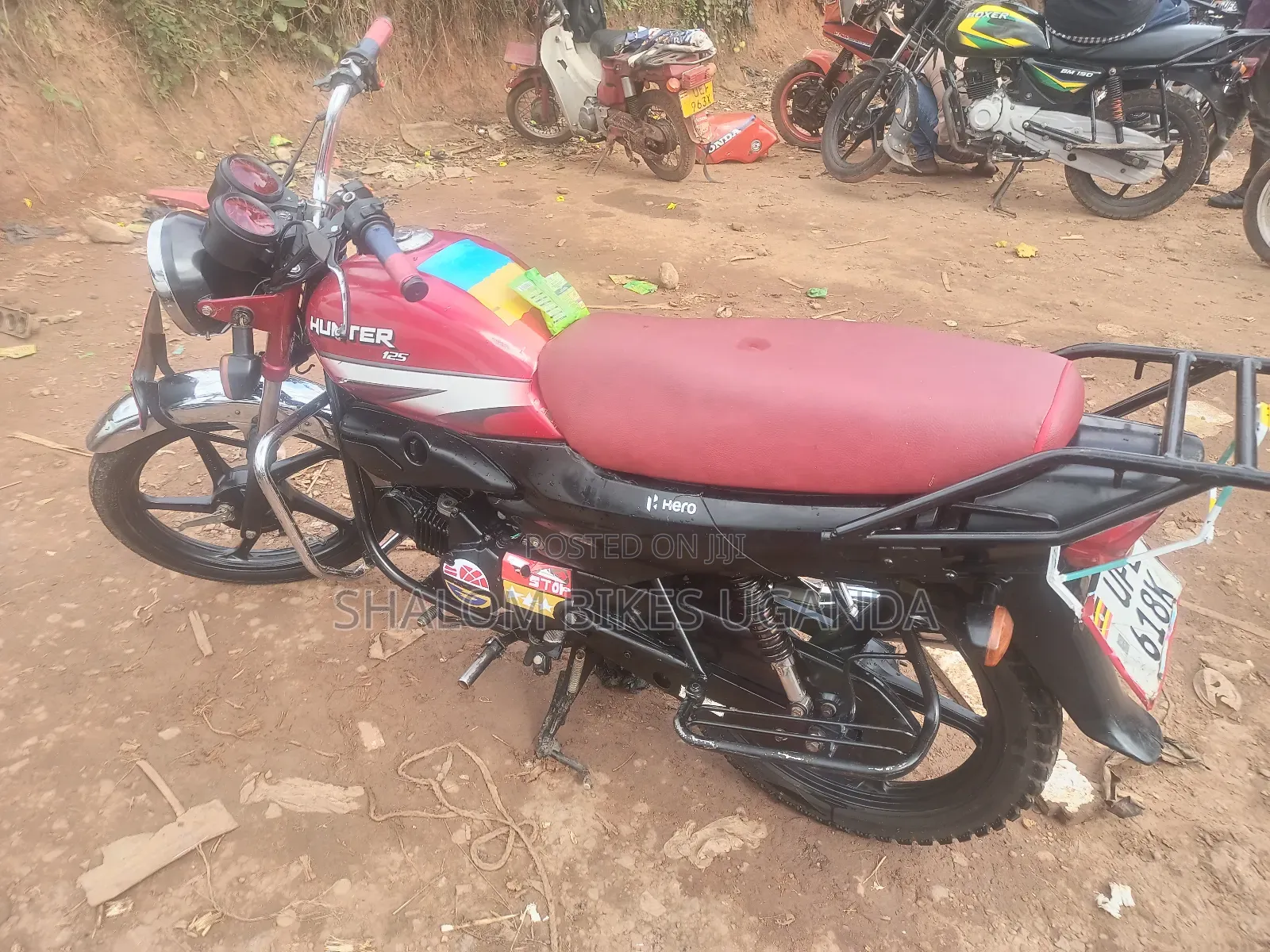 Hero Hunter 125 2022 Red