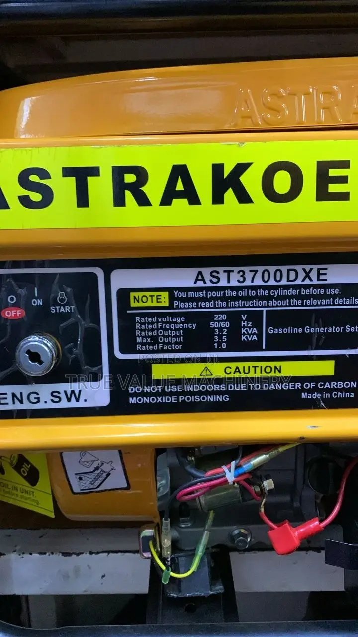 Generator 3.5 Kva Astrakoera Key Start