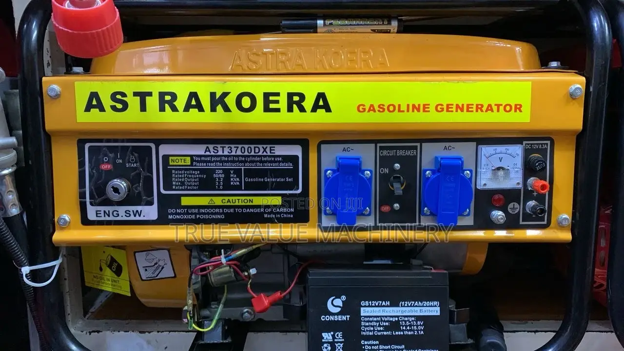 Generator 3.5 Kva Astrakoera Key Start
