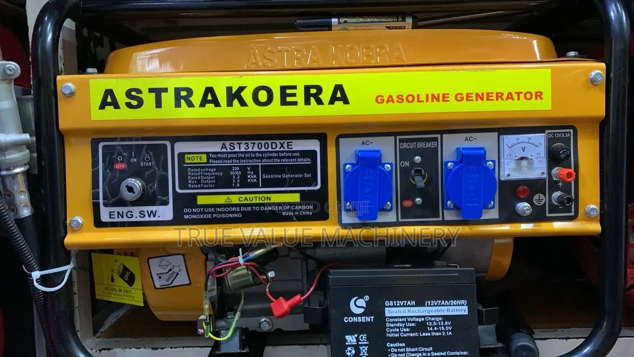 Generator 3.5 Kva Astrakoera Key Start