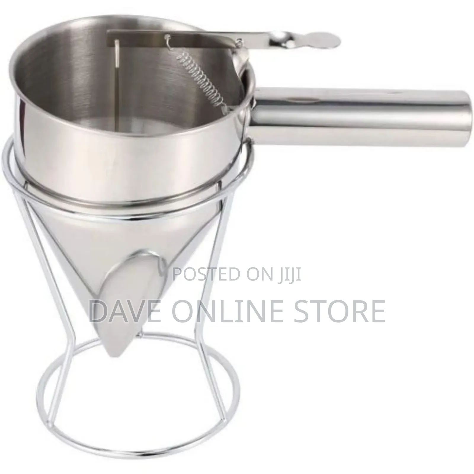Stainless Steel Donut Dispenser Cupcake Dough Funnel
