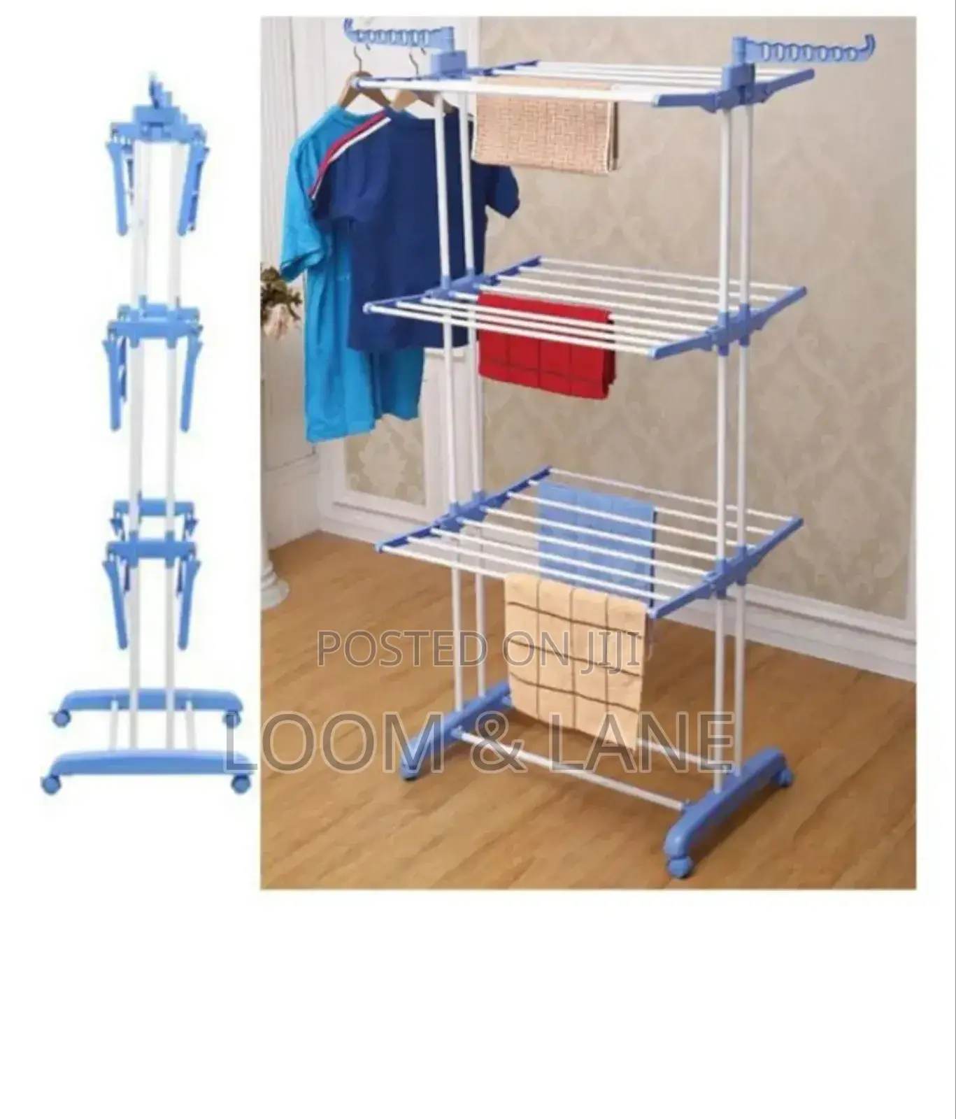 3layer Indoor/Outdoor Cloth Hanger Dryer Rack