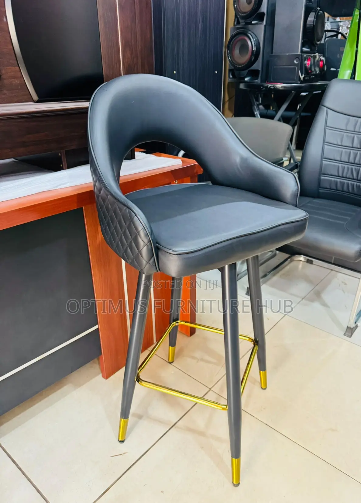 Leather Stool