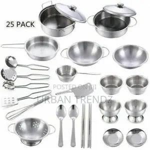 25PCS Kids Child Pretend Role Play House Kitchen Toy Set
