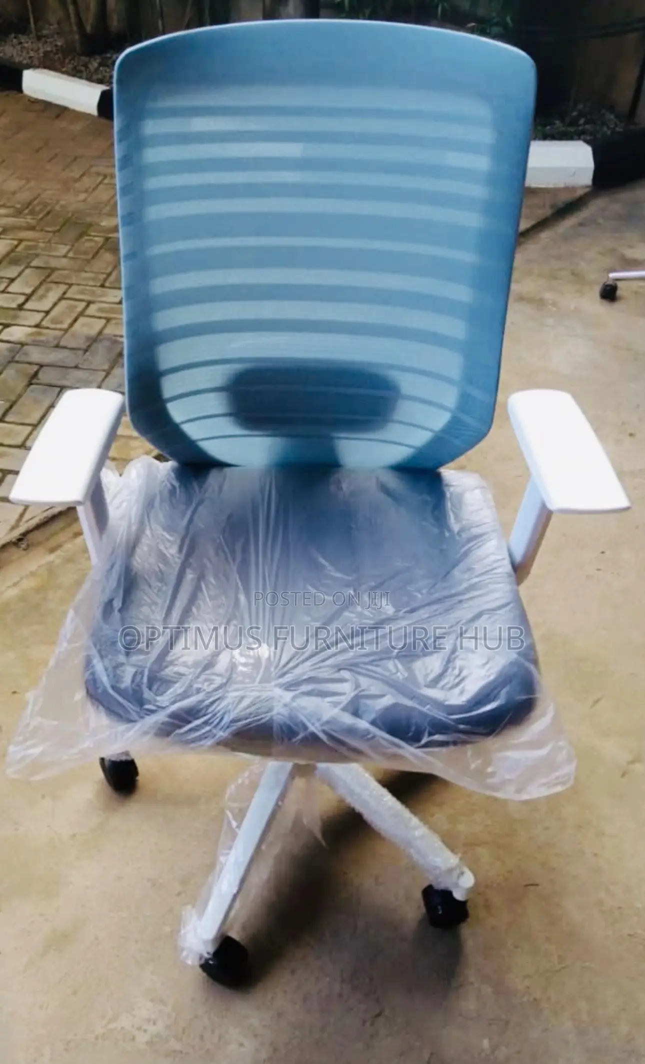 Striped Office Chair