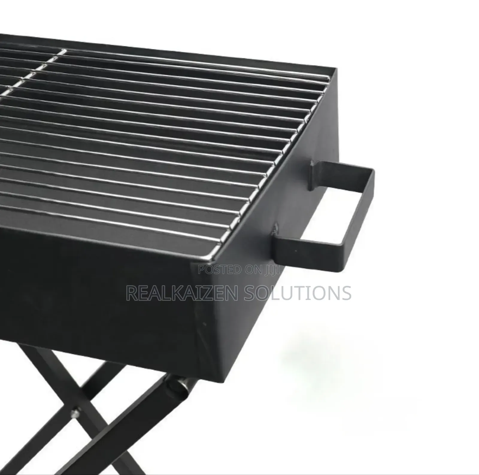 Outdoor BBQ Foldable Charcoal Grill With Air Blower