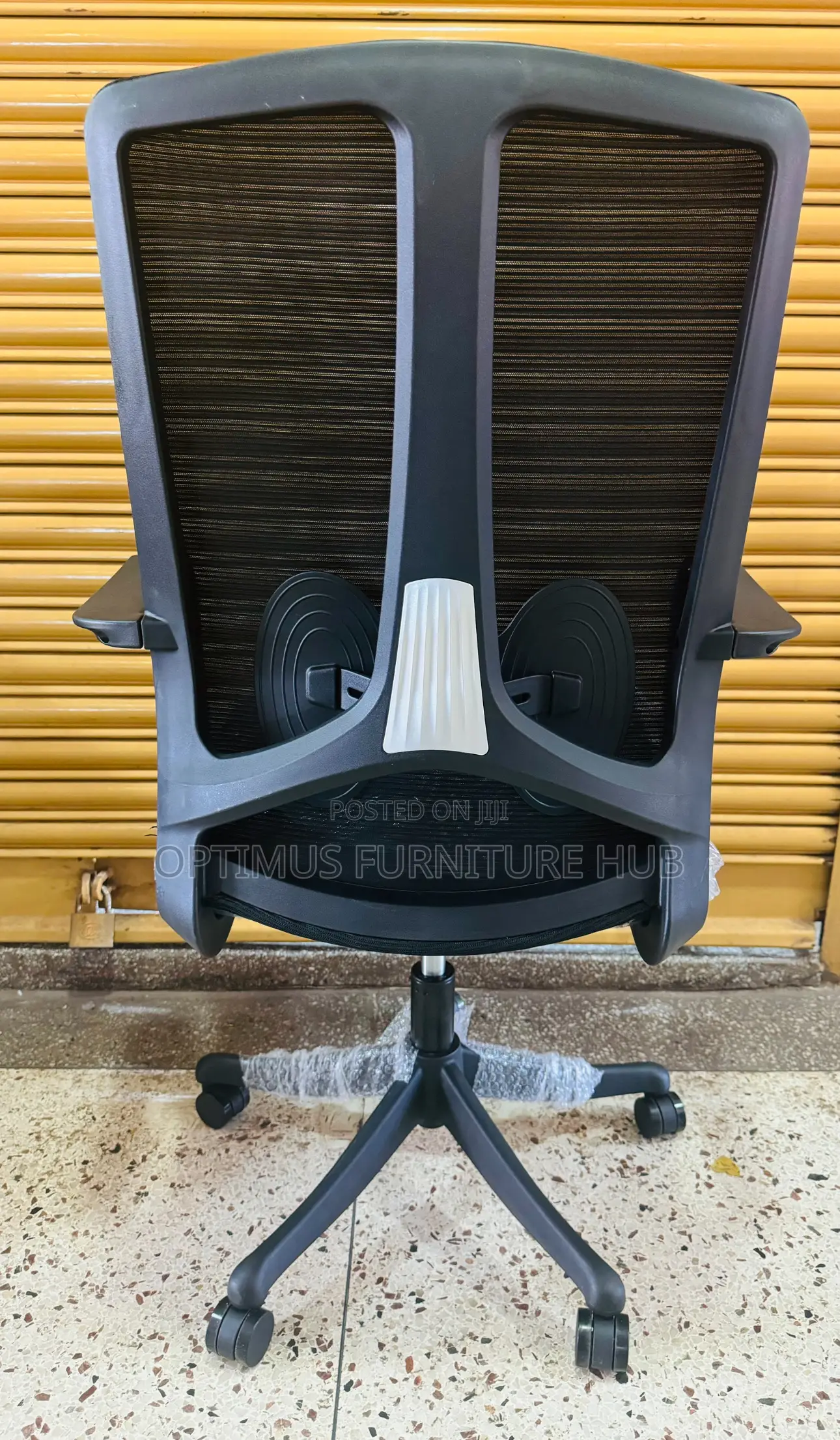 White Patch Office Chair