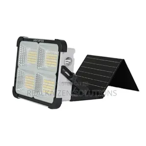 100W Solar Portable Light With Folding Solar Panel