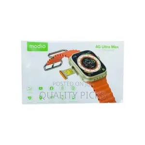 Modio 4G Ultra MAX SIM Powered Smart Watch With 4GB RAM