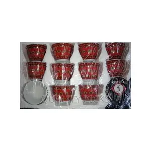 12 Pieces of Multi Design Cuppucino Coffee Cups Mugs