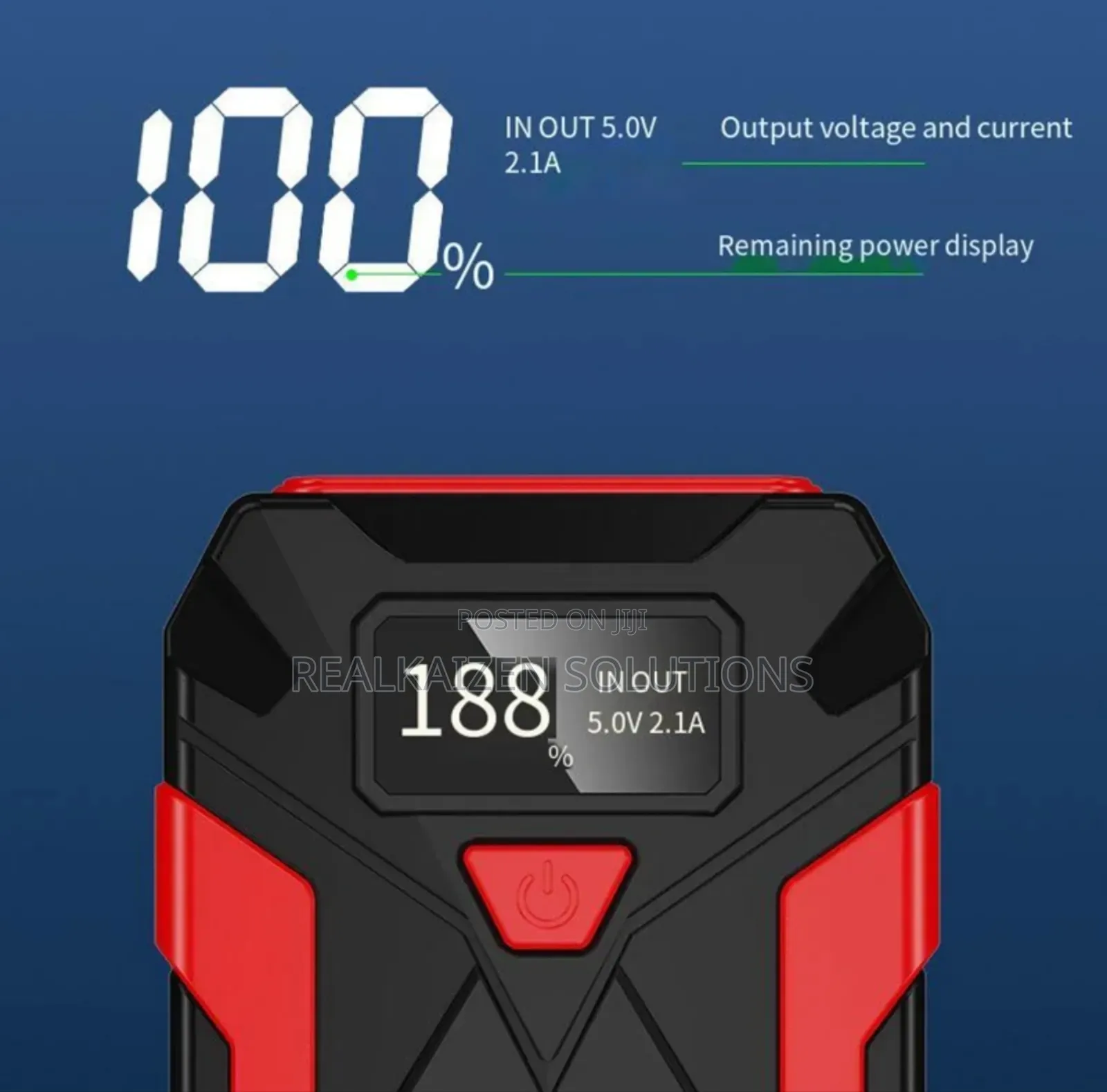 12V High-Power Multifunctional Car Jump Starter