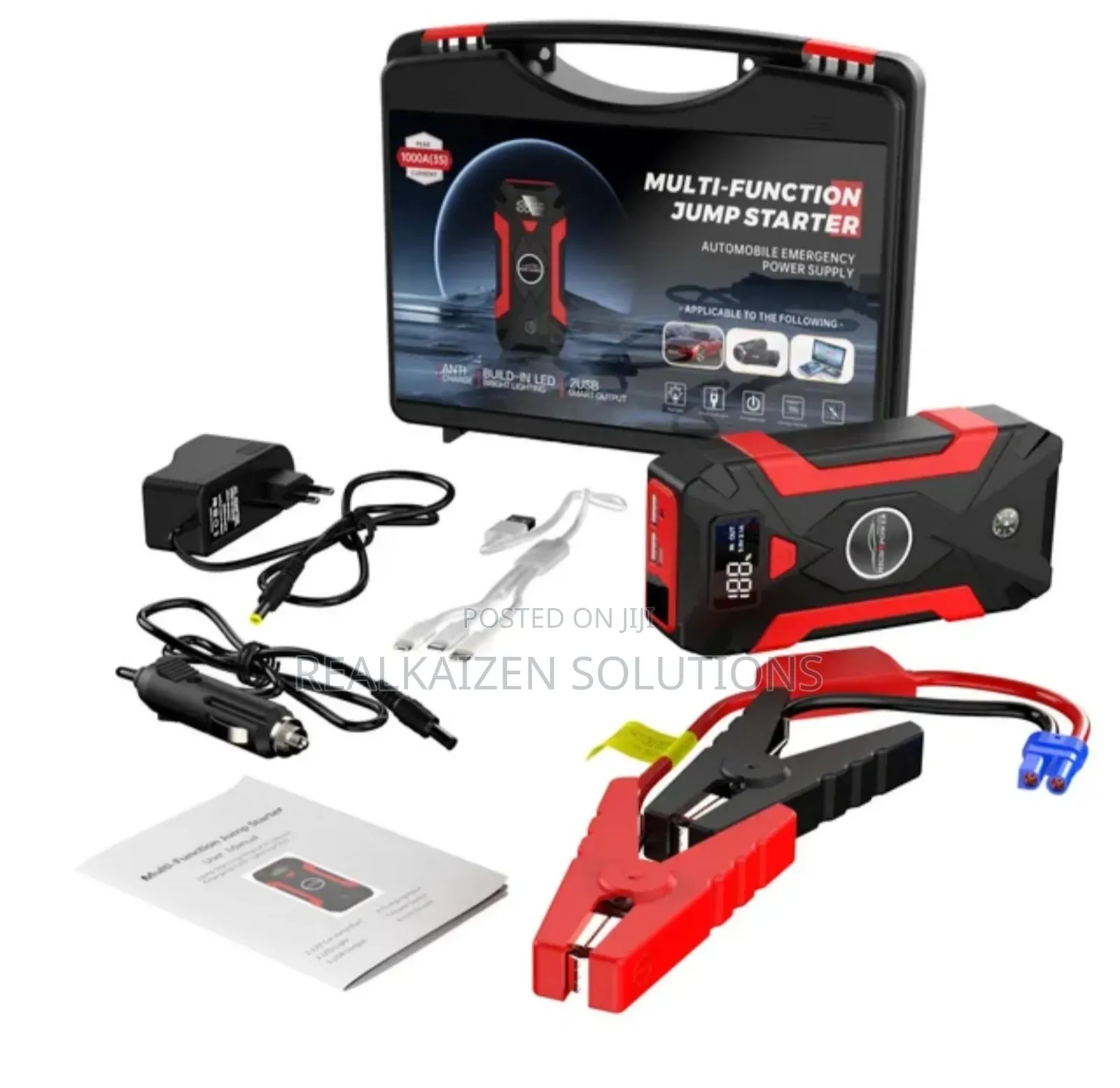12V High-Power Multifunctional Car Jump Starter