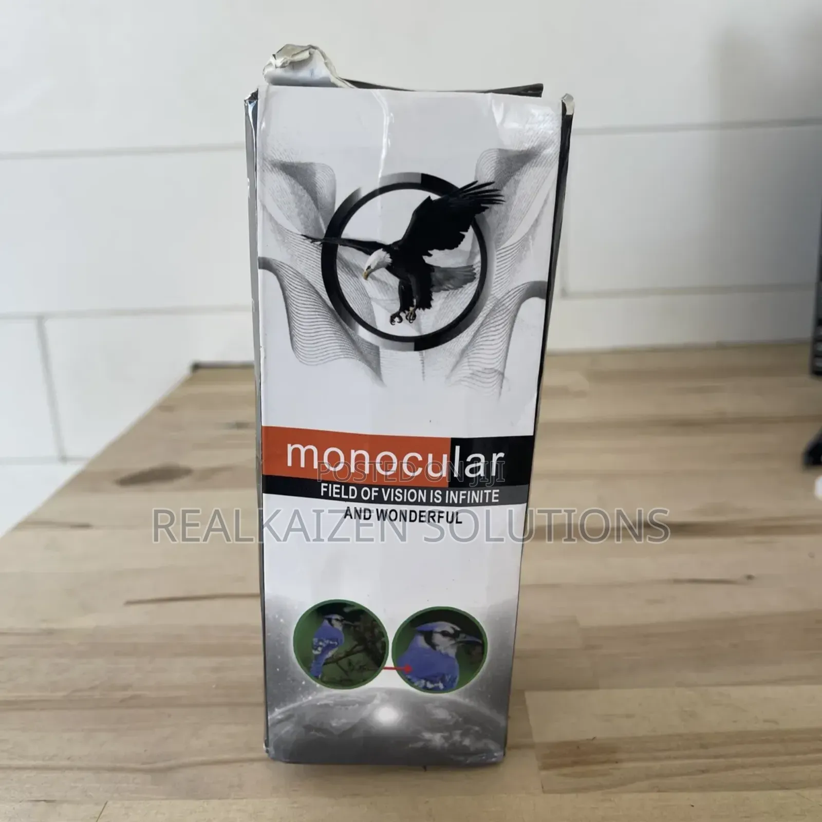 Monocular Field of Vision Is Infinite Wonderful Binoculars