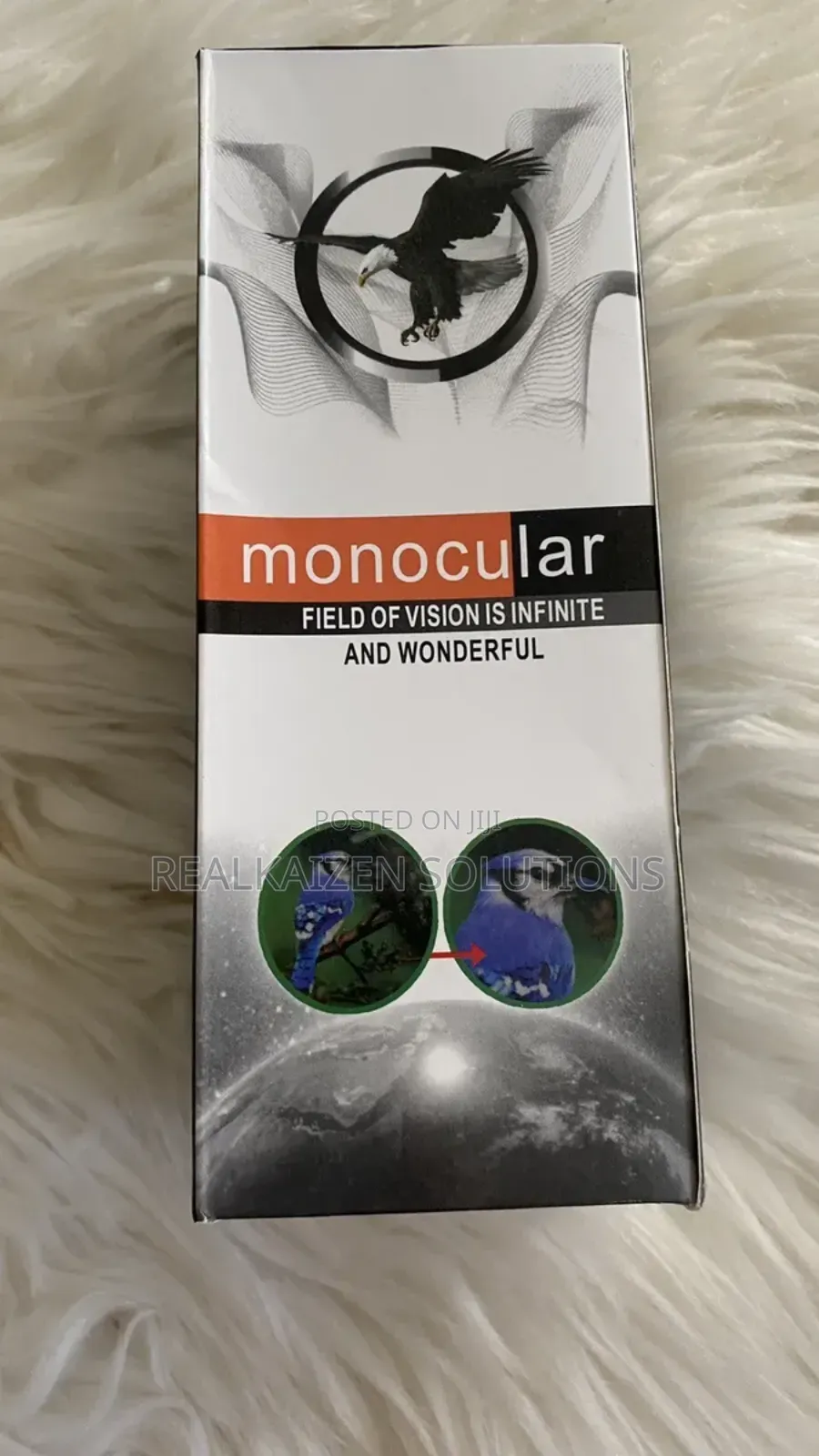 Monocular Field of Vision Is Infinite Wonderful Binoculars