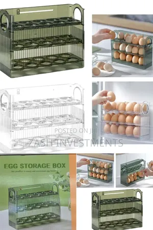 Photo - Trendy Gem Egg Tray Egg Fresh Storage Box