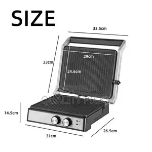 AVINAS Electric Contact Steak BBQ Meat Grill Pan Machine