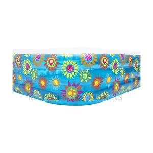 BESTWAY Flowered Inflatable Swimming Pool 3.05mx1.83mx56cm