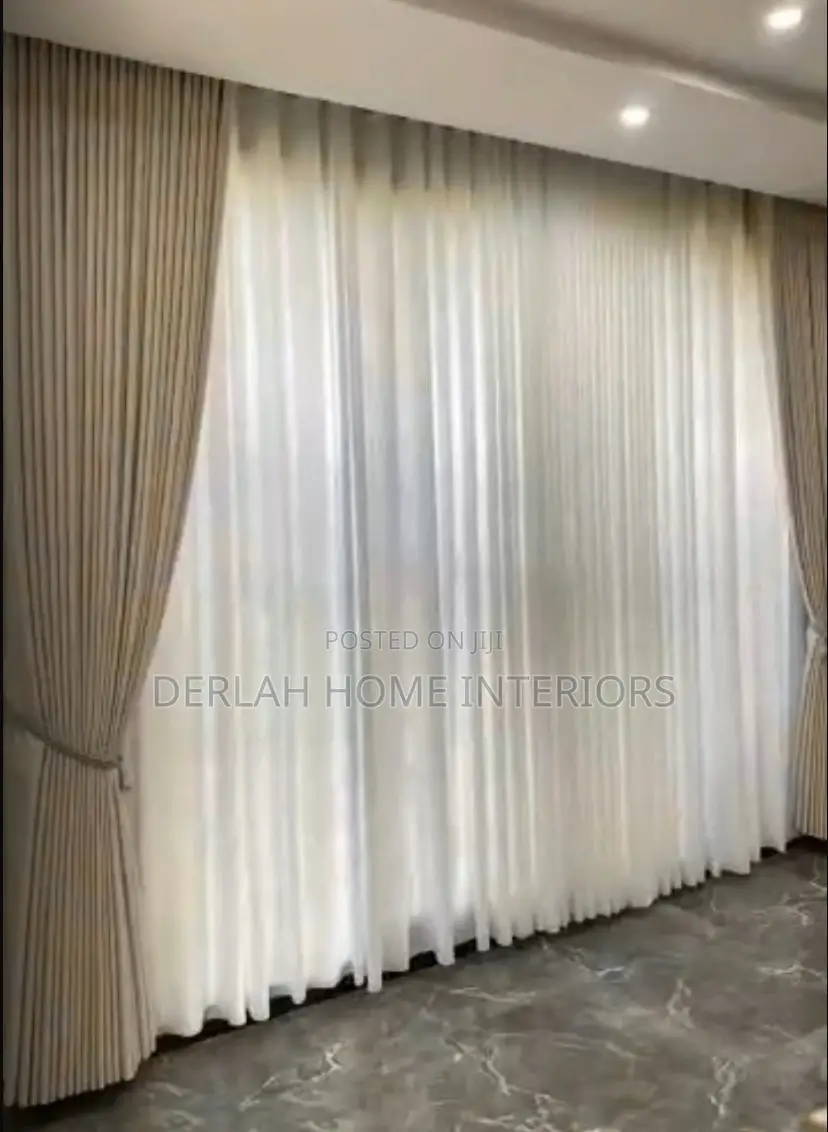 Full Set Curtains of 3meters and Net 1.5 Meters