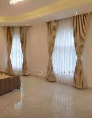 Quality Curtains Per Full Set (4m and 1pcs of Net (2meters )