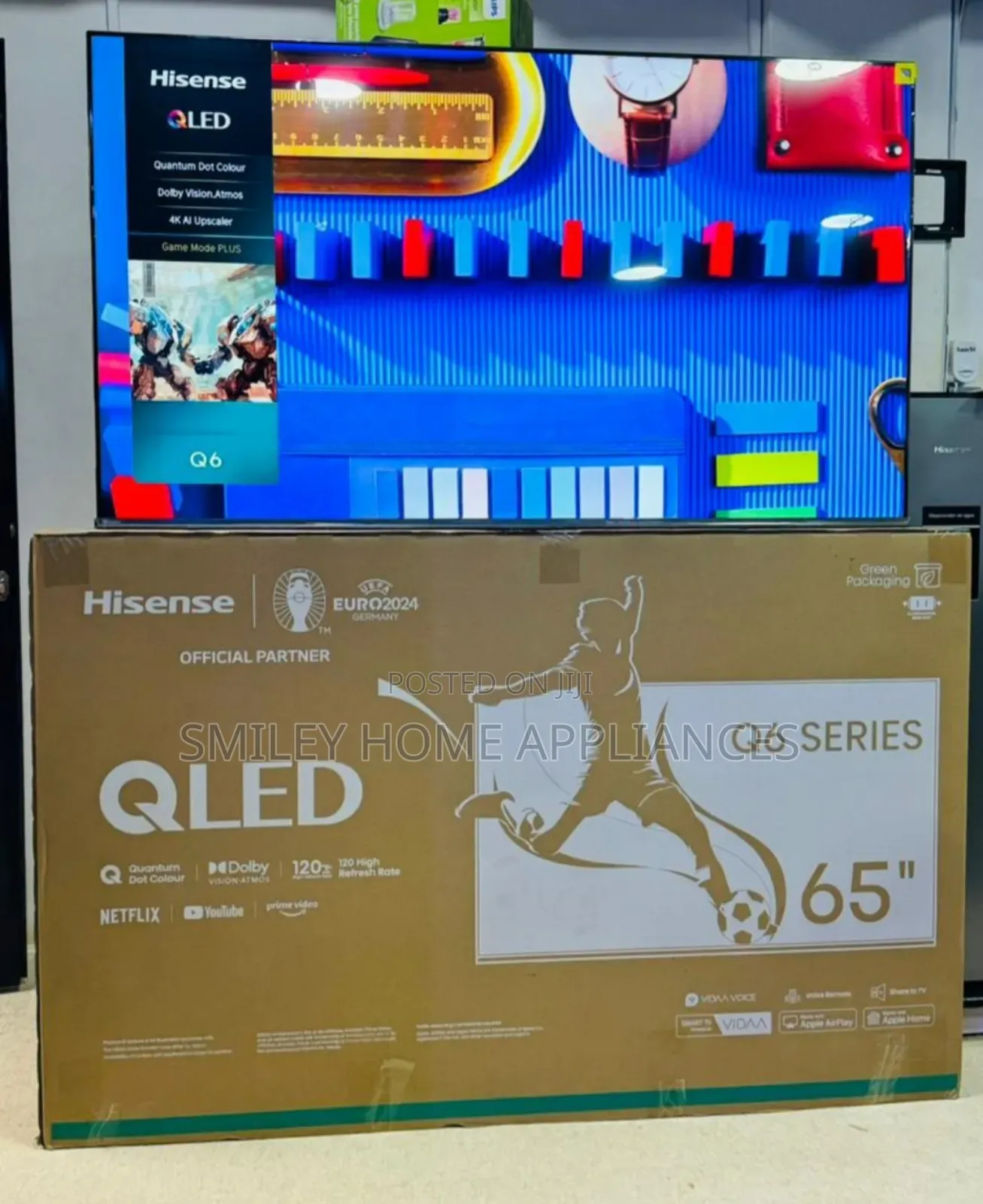 65inches Hisense Qled Series Smart Tv