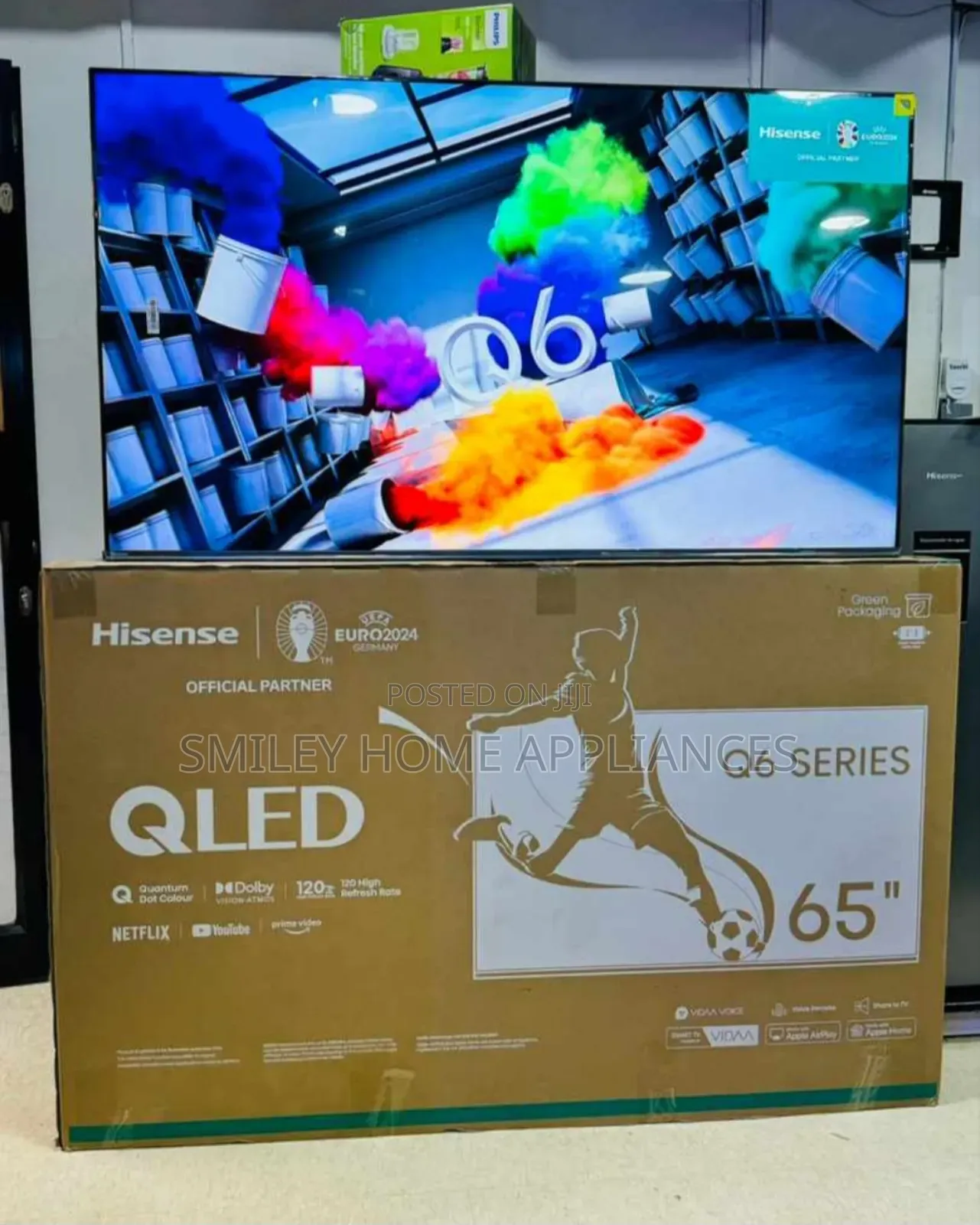 65inches Hisense Qled Series Smart Tv