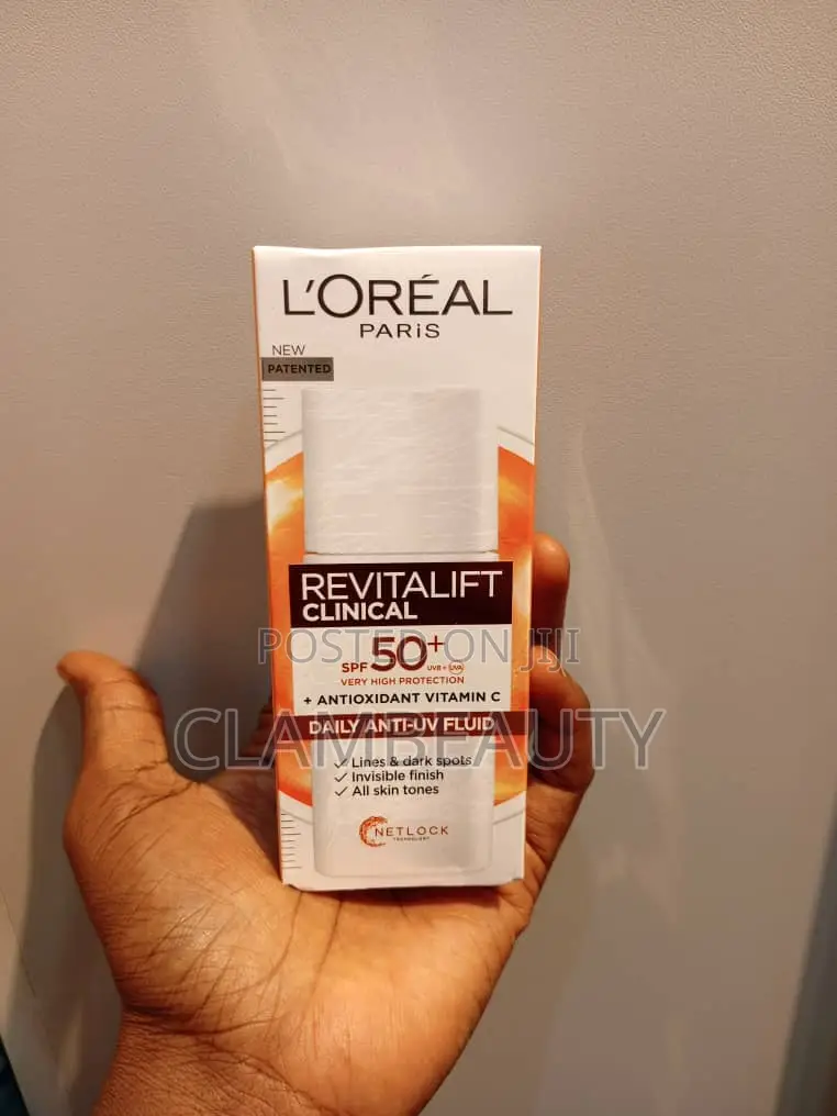 l'Oréal Revitalift Clinical Vitamin C UV Fluid SPF 50+ Moist