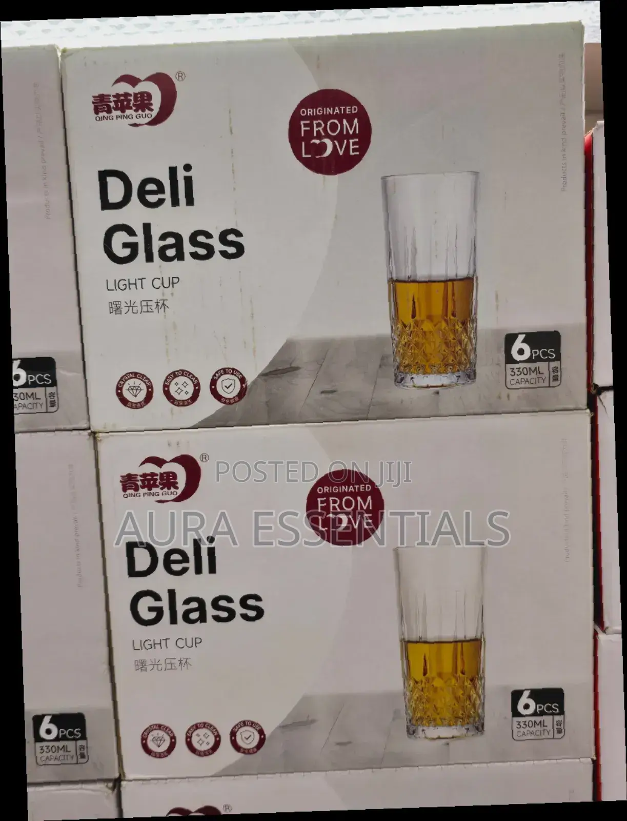 Elegant Glasses of the Finest Crystal