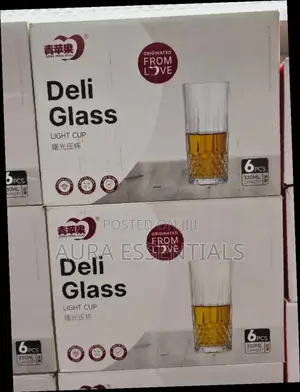 Elegant Glasses of the Finest Crystal