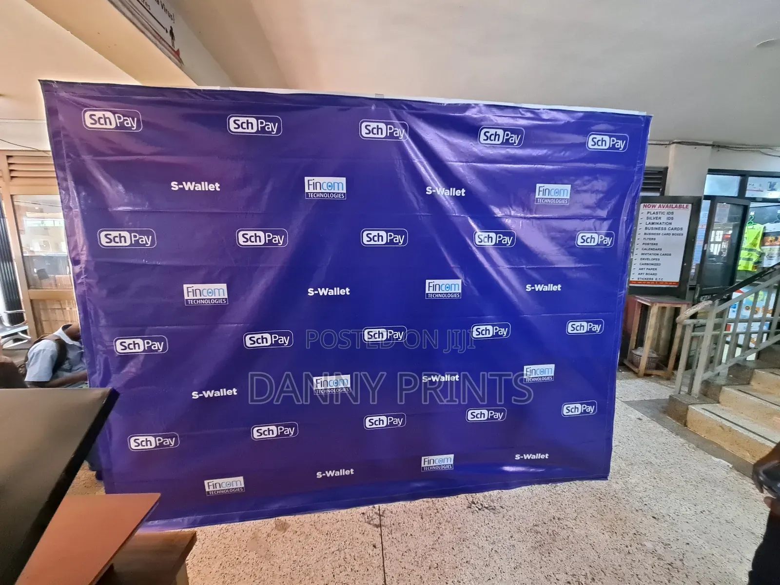 Backdrop Stand With Banner/ Trade Display STND /Booth Pop Up