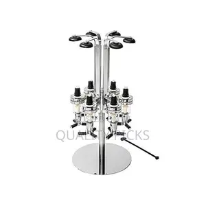 Bar Home Bar Butler 4 Shot Dispenser - Silver
