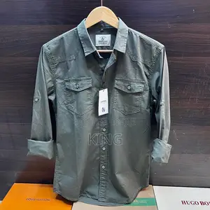 Smooth Slim Fit Plain Formal Shirt