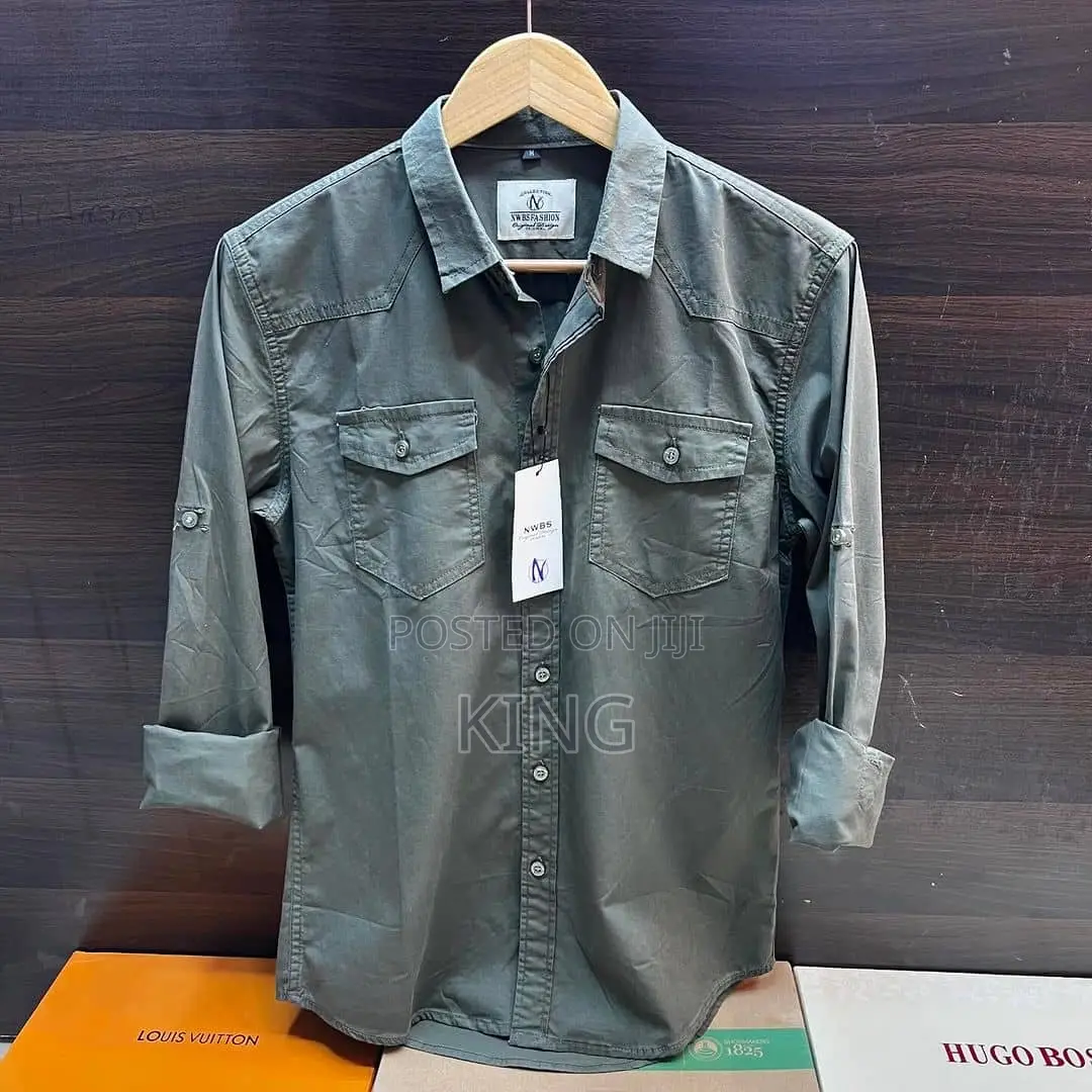 Smooth Slim Fit Plain Formal Shirt