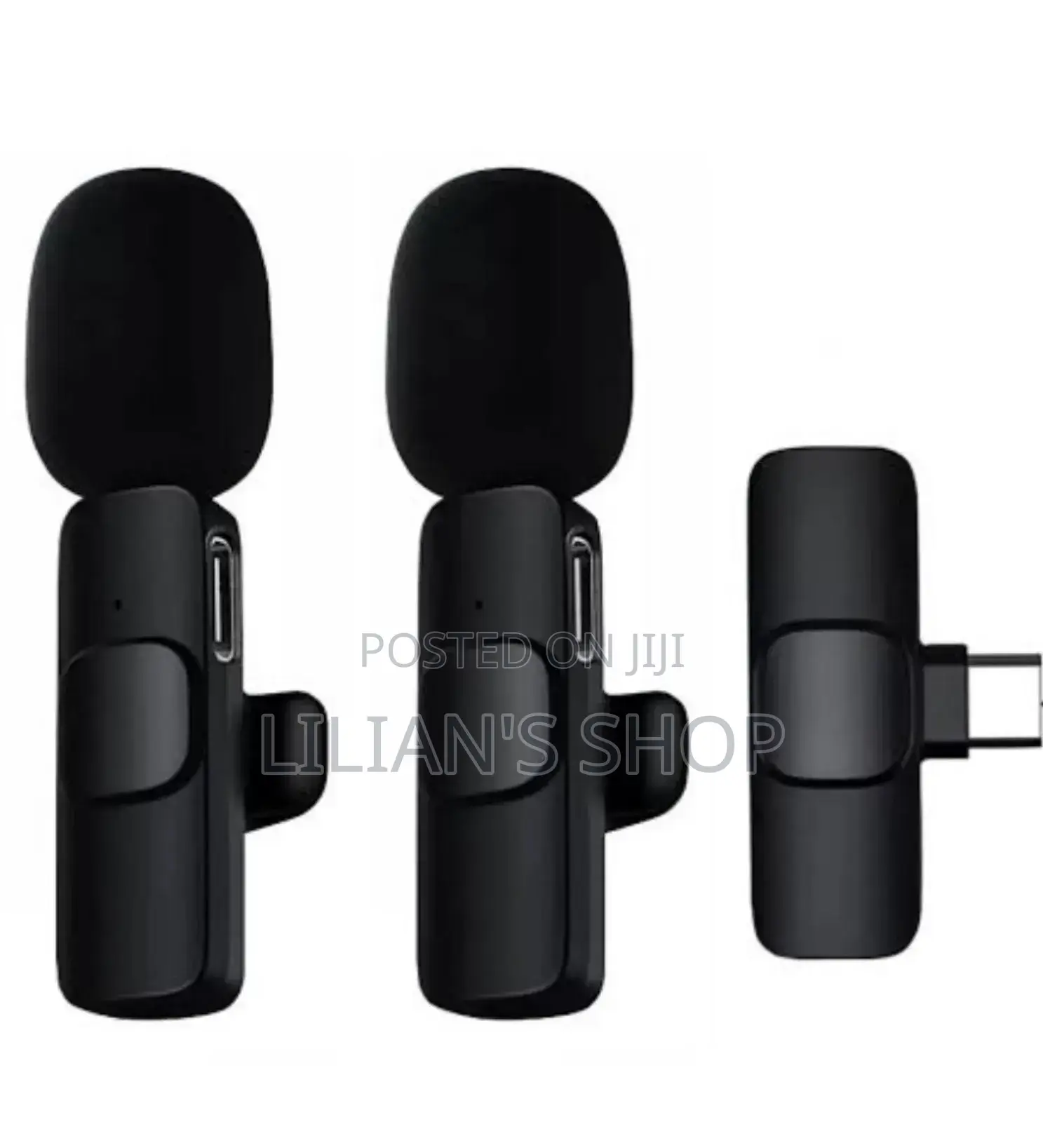 Dual Wireless Microphone for Live and Recording
