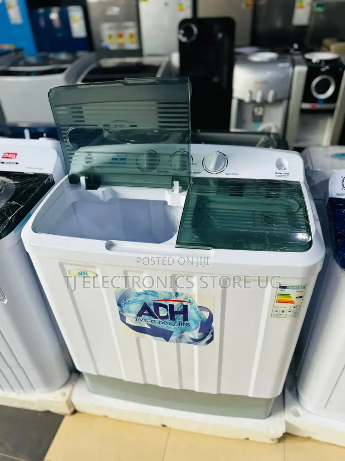 8kg Twin Tub Washer and Air Dryer Washing Machine
