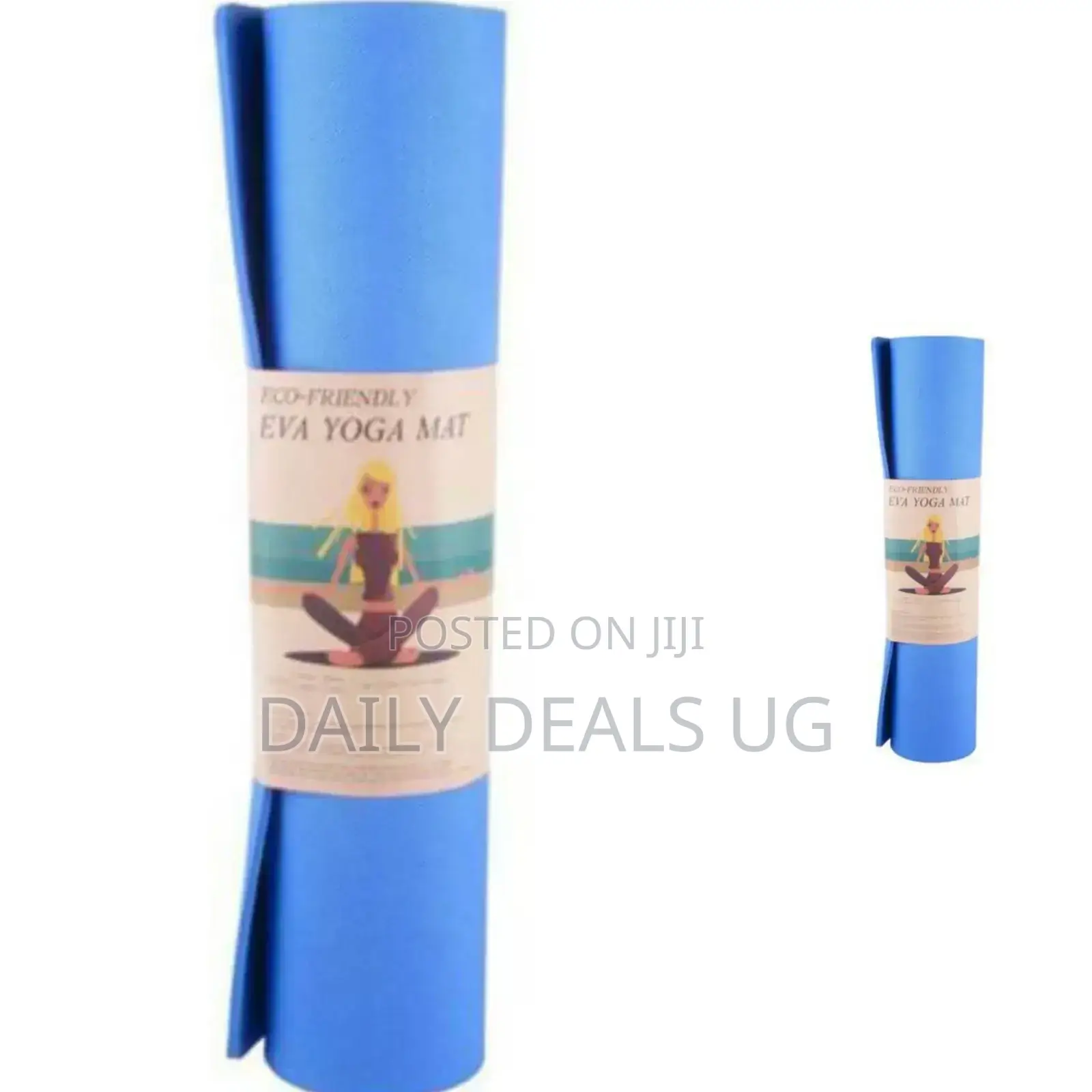 Blue Yoga Gym Mat