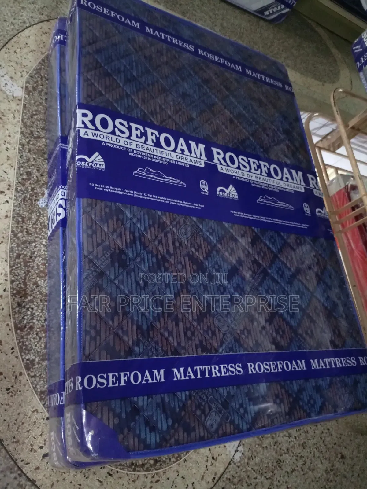 High Density Mattresses 4x6x6 Inches Rosefoam