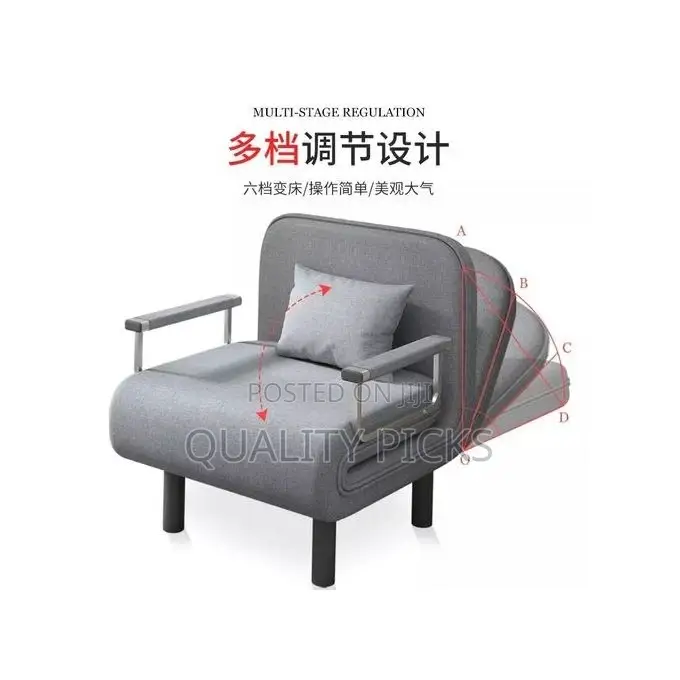 2 Seater Folding Convertible Couch Sofa Bed Chair