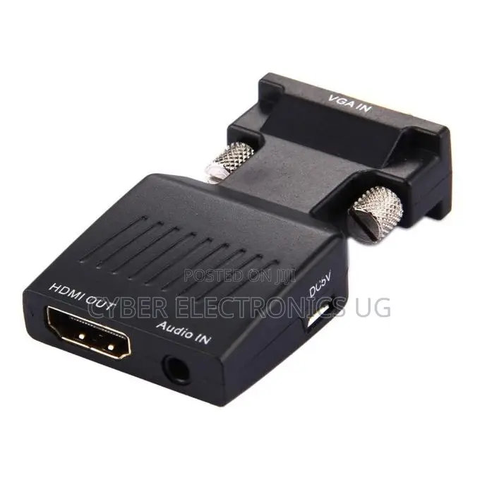 VGA to HDMI + Audio Video Output Converter Adapter
