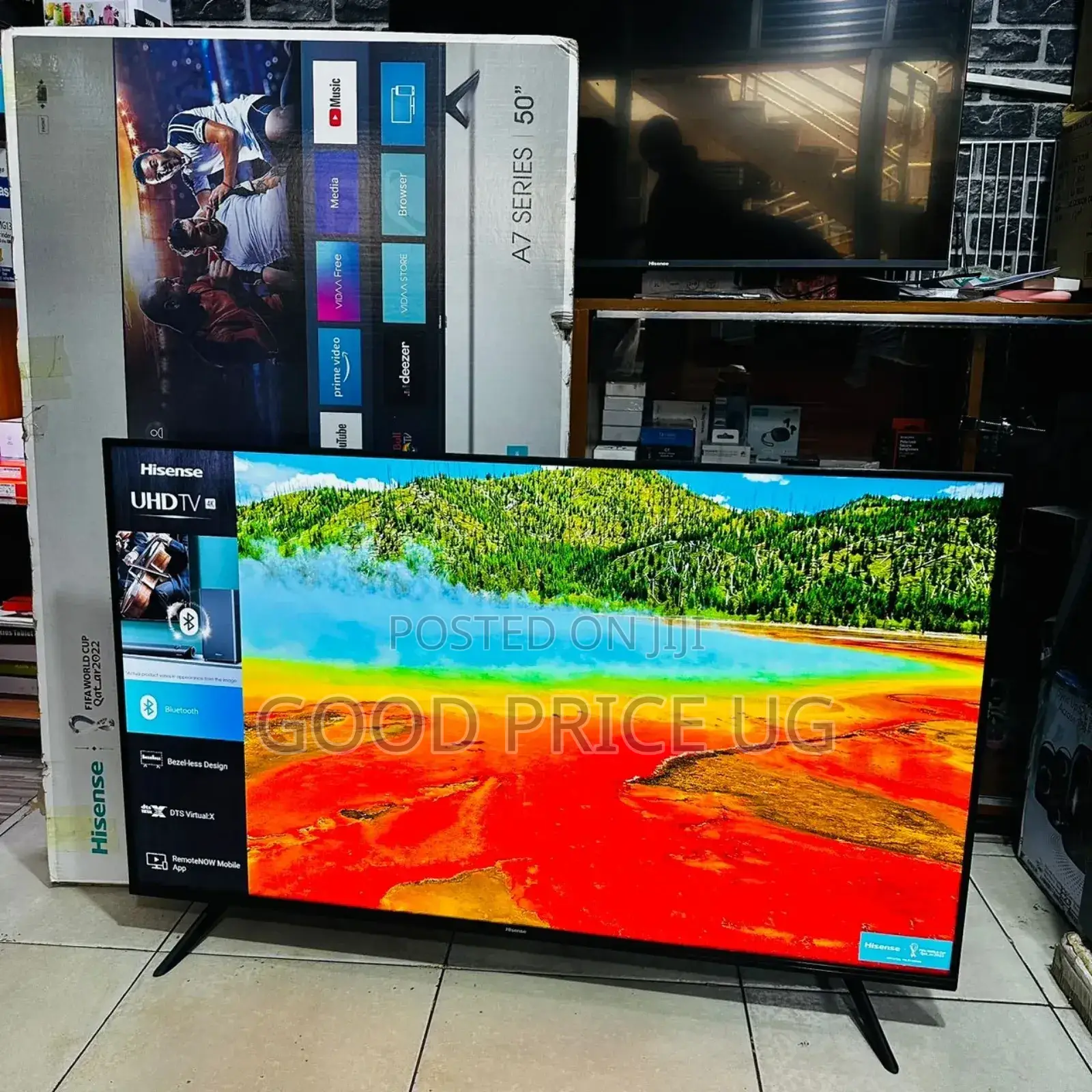 43 Hisense UHD Frameless TV