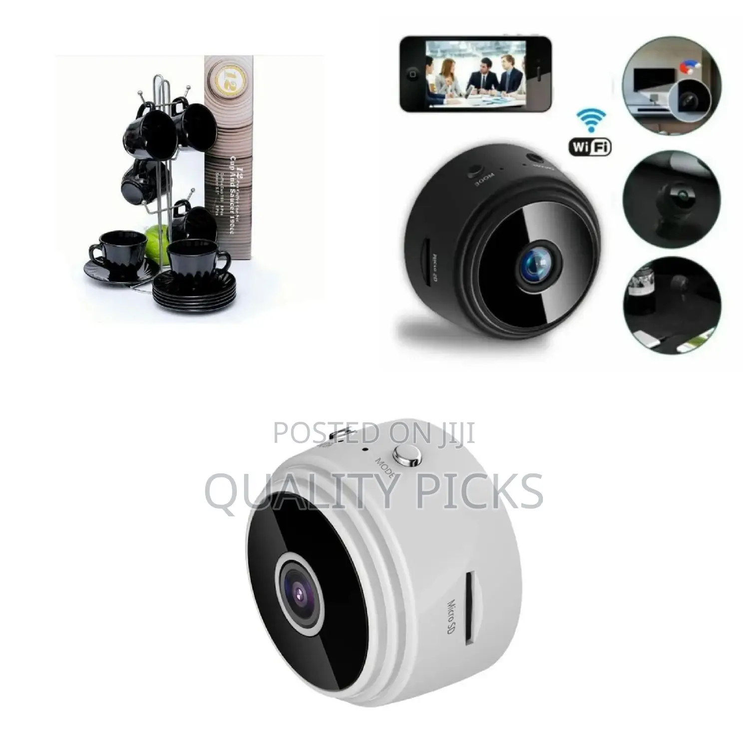 HD 1080P Mini Spy Security Wifi Smart Camera Night Vision