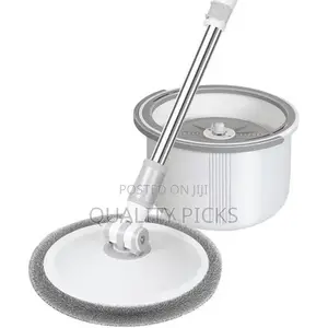 Disc Bucket Spinning Mop 360° Round Cleaning Mop
