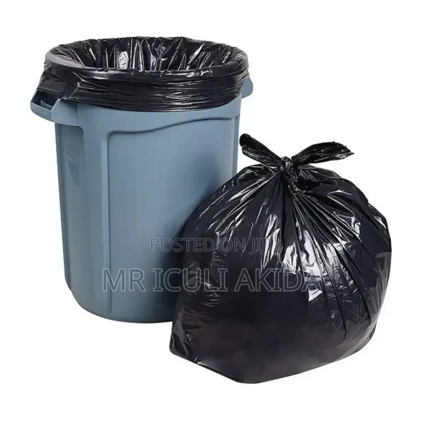 50ltrs Dustbin or Wastebin/Rubbish Plastic Bags(20pcs Pack)