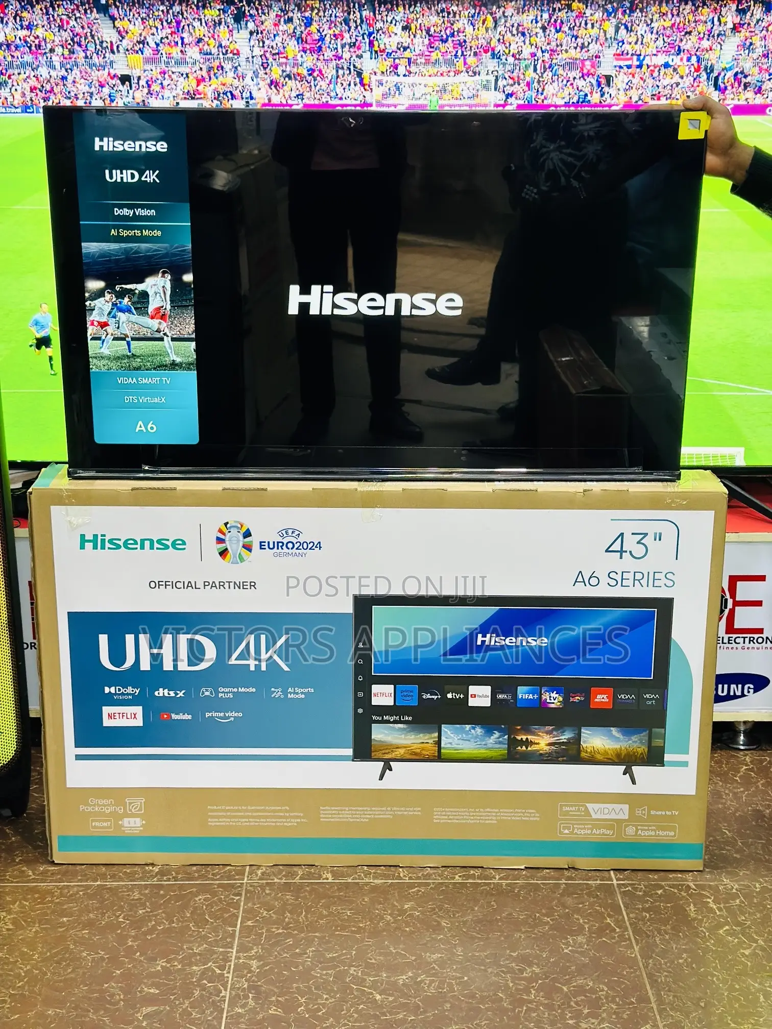 Hisense 43” A6 Series NEW Model