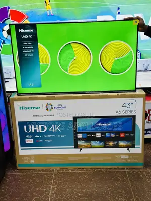 Hisense 43” A6 Series Uhd Smart Tv Euro2024 Model