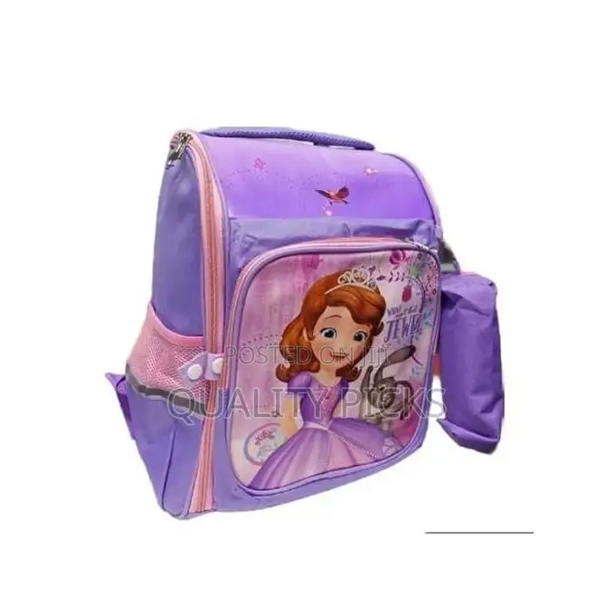 2 in 1 Cartoon Student Bag for Kids Travel Backpack Bag