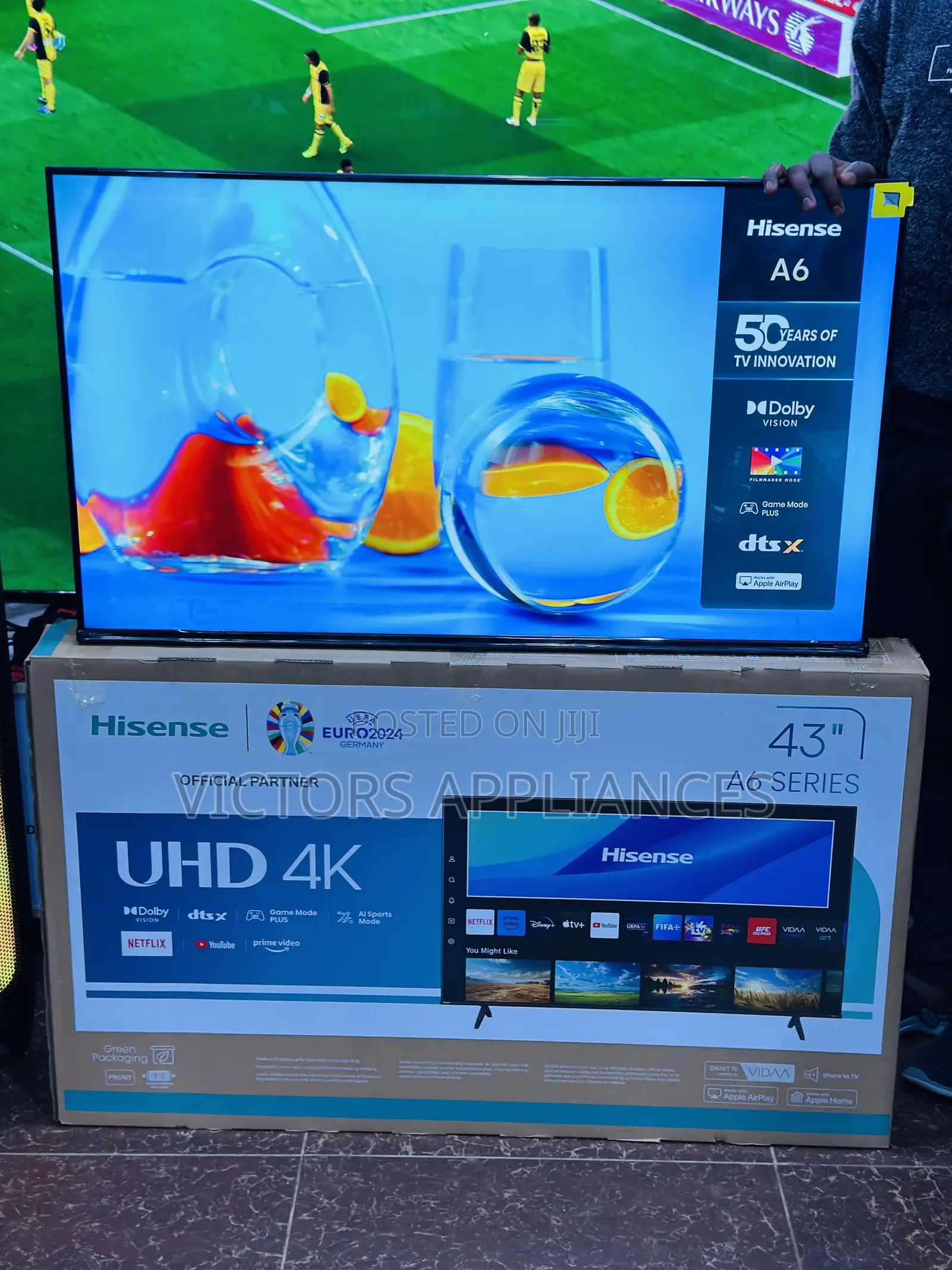 Hisense 43” A6 Series 2024/25 Model