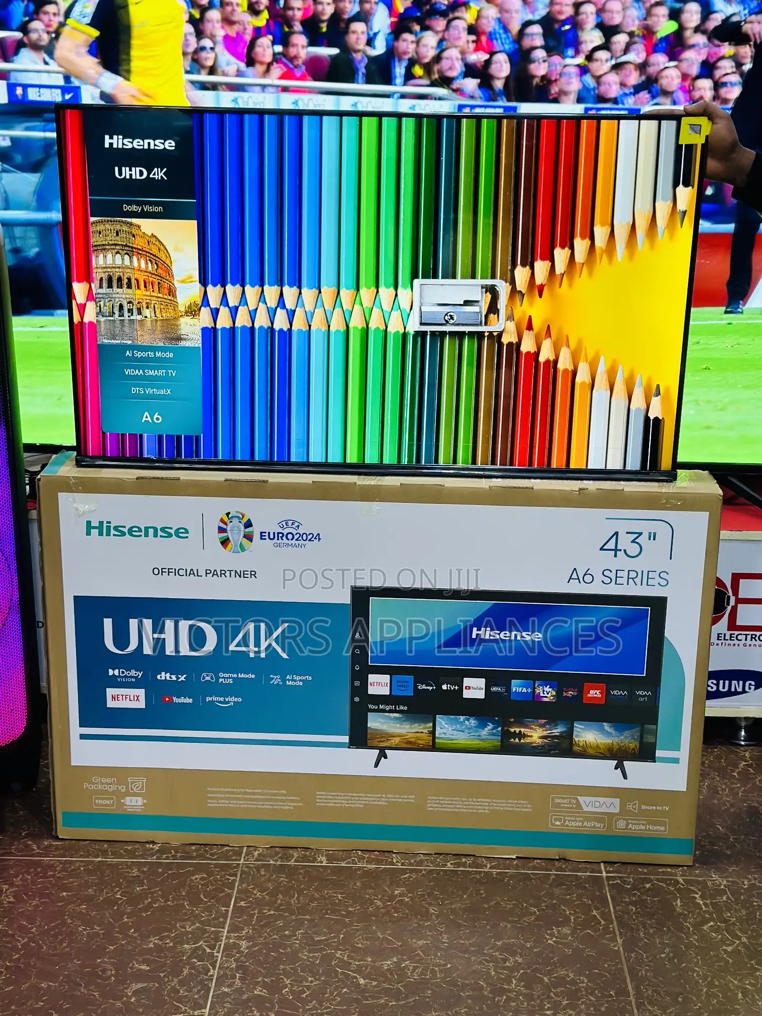 Hisense 43” A6 Series 2024/25 Model